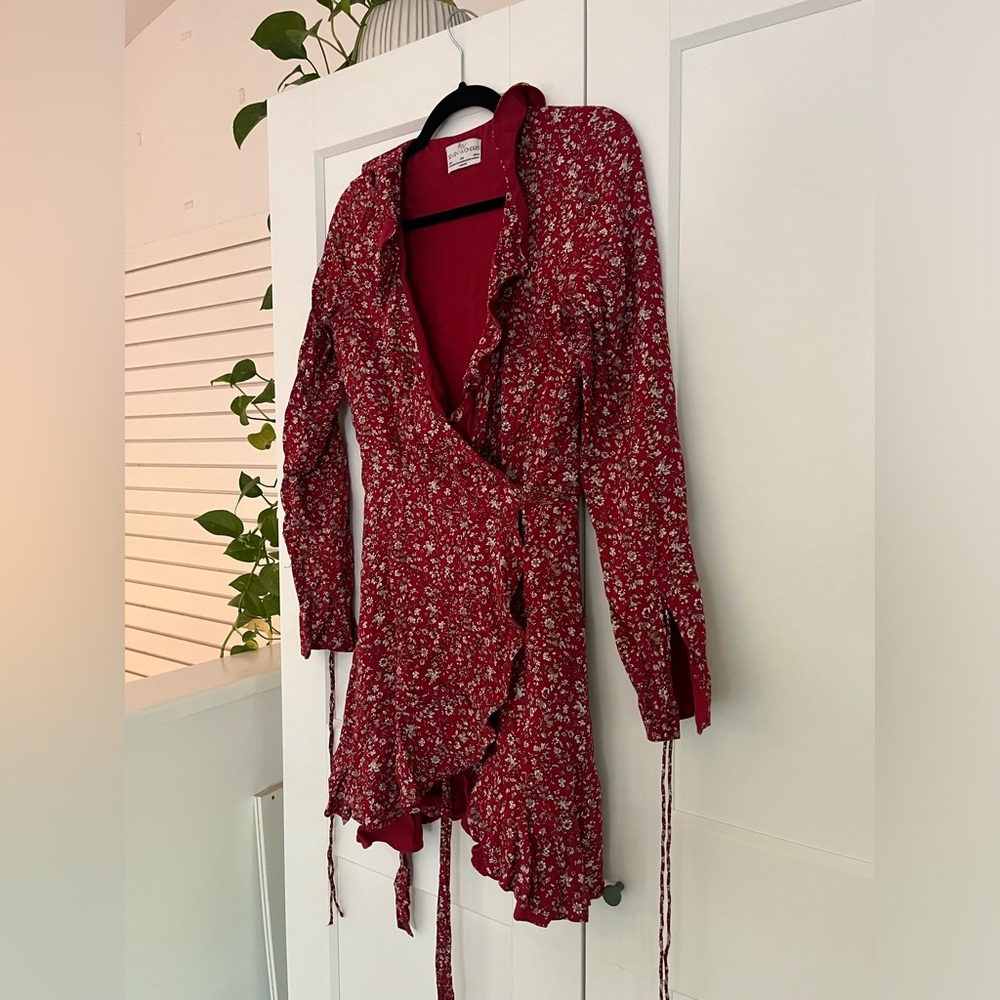 Seven wonders Florence wrap dress, Size 4